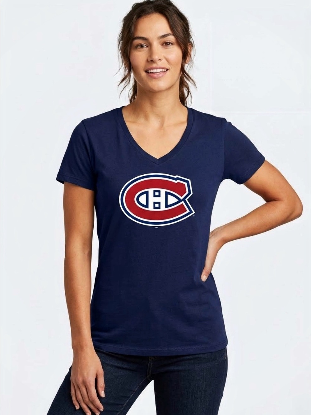 NHL Montreal Canadiens V-neck T-shirt